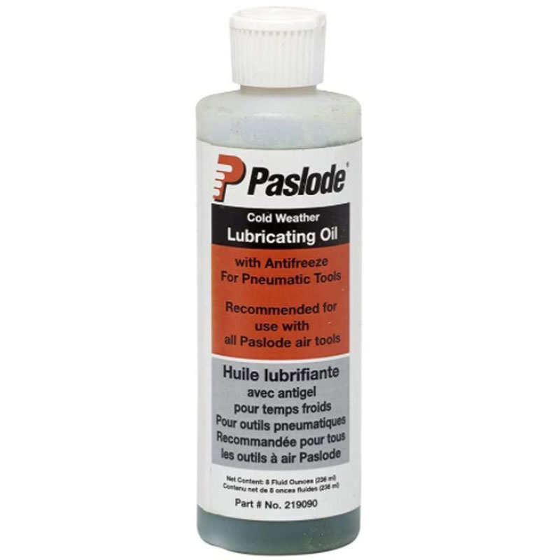 Paslode 219090 PNEUMATIC TOOL OIL 8 OZ Lubricating oil W/Antifreeze