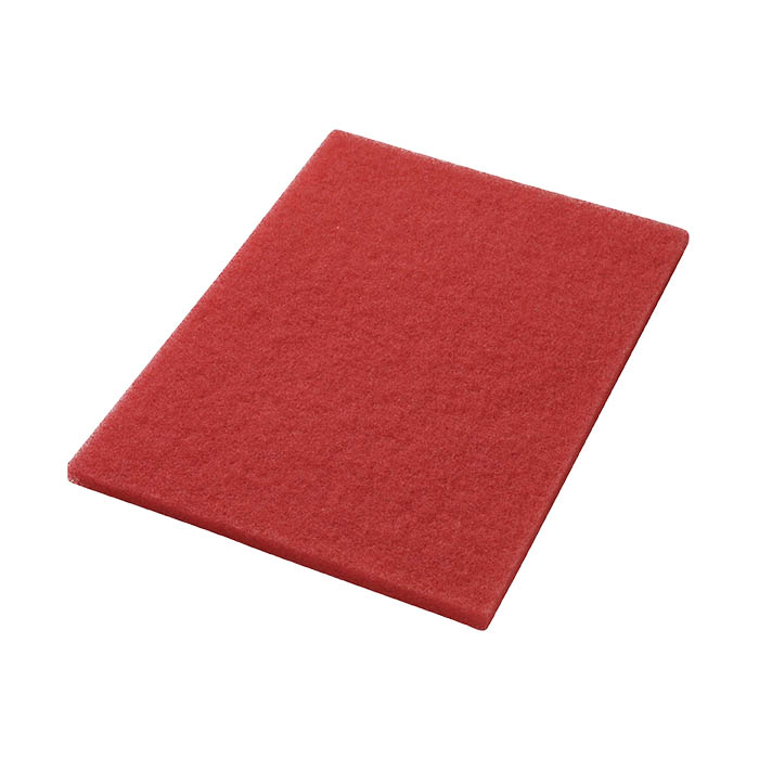 14x20 Red Buffer Floor Pad 5/cs